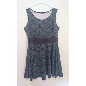 Deb Green and Black Summer Dress